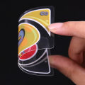 UNO H2O Card Game Waterproof Pressure Proof PVC Plastic Transparent Kids Toys - 112 Cards Pack - Halloween Birthday Gifts. 