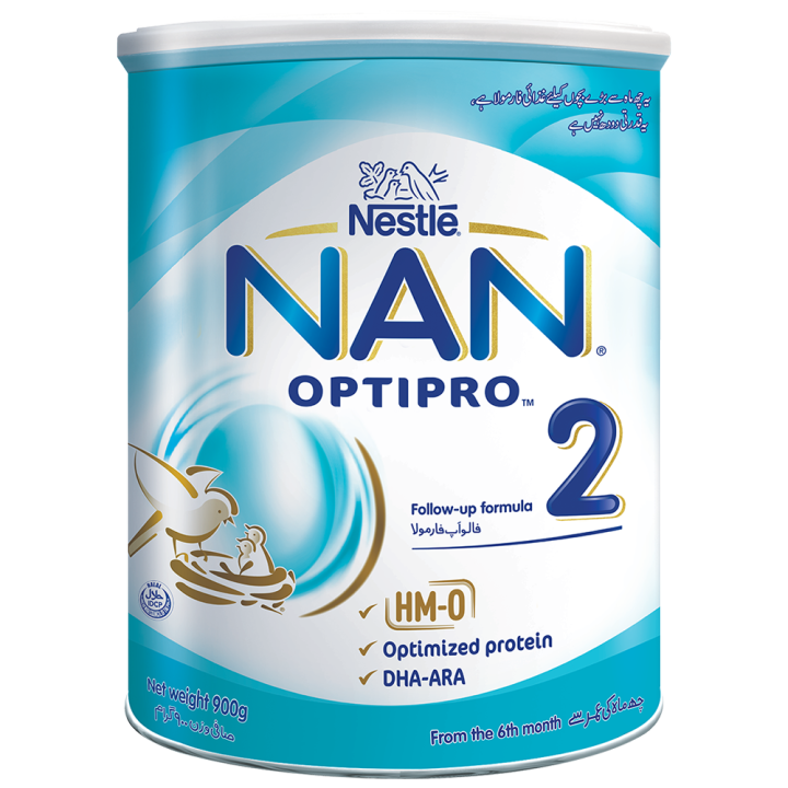 NESTLE NAN 2 Follow-up Formula 900g tin