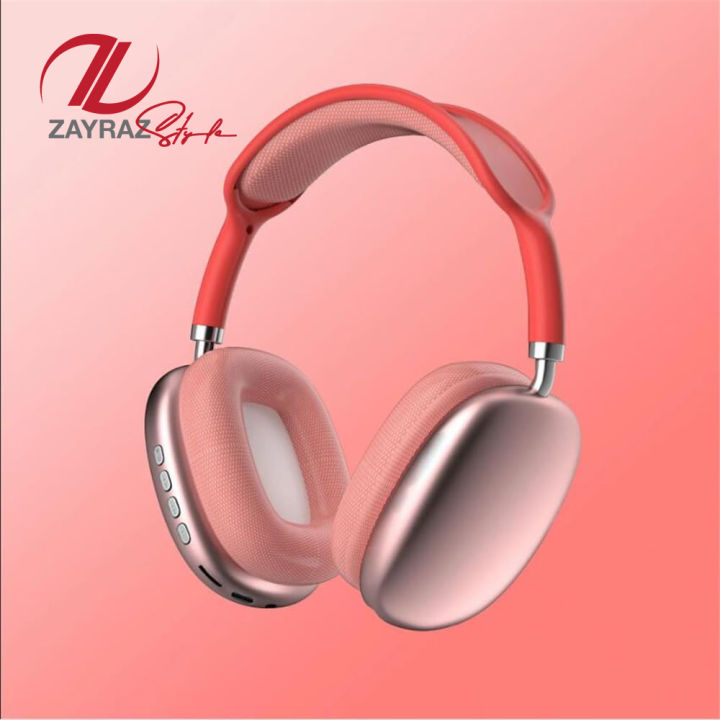 Zayraz P9 Wireless Bluetooth Headphones With Mic Headsets Stereo Sound Earphones Sports Gaming Headphones Supports TF Zayraz Headphones