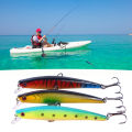 Artificial Lure Sharp Hook Fishing Bite Long Tongue Minnow. 