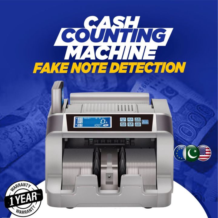 Cash counting machine 100% money detection counting machine pakistan