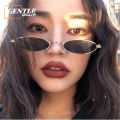(GENTLE MOSCOT)High Quality Modern Western Oval Sunglasses Personality Fashion Leisure Glasses For Women And Men. 