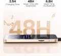 MP3 Player with Bluetooth 5.3, AGPTEK A19X 2.4" Curved Screen Portable Music Player with Speaker Lossless Sound with FM Radio, Voice Recorder, Built in 32GB, Supports up to 128GB, Black. 