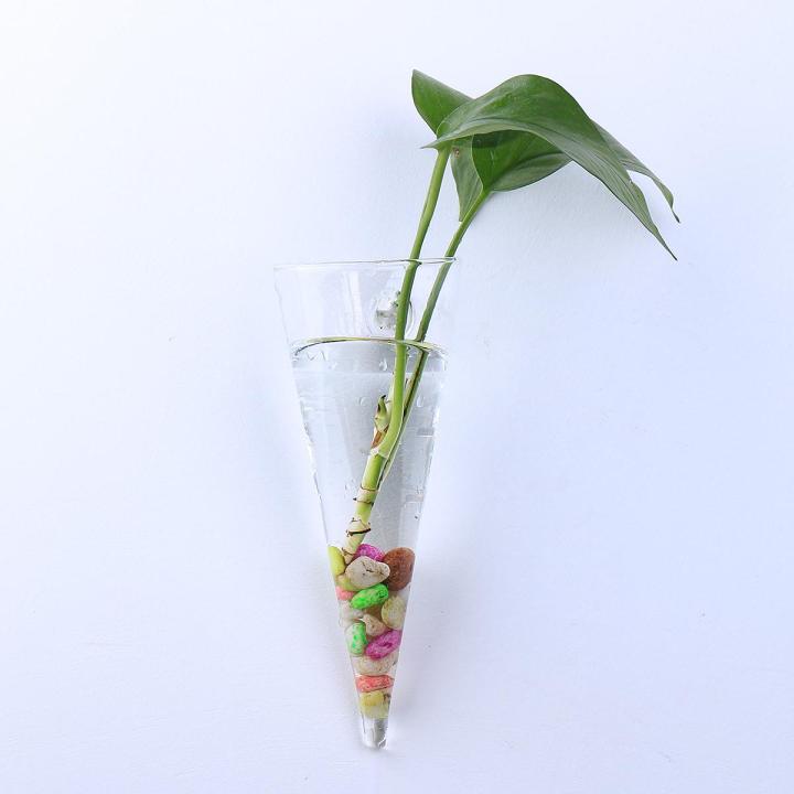 NYT Irregular Wall Hanging Glass Planters Air Plant Furniture Terrariums Flower Pots Vases