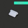 10pcs Charging Port Micro USB Type-c Plug- Protection Jacksets Dustpremoval Tool -Waterproof Soft Silicone Type C USB Dust Plug New. 