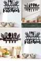 Customized name 3D New Unique Design Kitchen Wooden Wall Art From Laser Cutting I Wall Art I Wall Art For Kitchen I Kitchen I Kitchen Accessories I Kitchen Gadgets I Kitchen Organizers I Kitchen Decoration Items. 