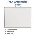 White Board For Boys - School and Office Dry Erase WhiteBoard - Children Writing board for Kids. 