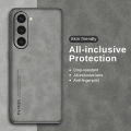 For Samsung Galaxy S23 Plus Sheepskin Leather Silicone Phone Back Case Cover For Samsung Galaxy S23Plus S23+ Silicone Bumper Shockproof Cover Back Cover. 