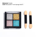 Nail Art Powder Glitter Long Lasting Colorful Chrome Mirror Pigment Nails Decorations DIY Powder for Makeup. 