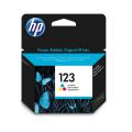 HP 123 Tri-color Ink Cartridge 123 Cartridge(orignal). 