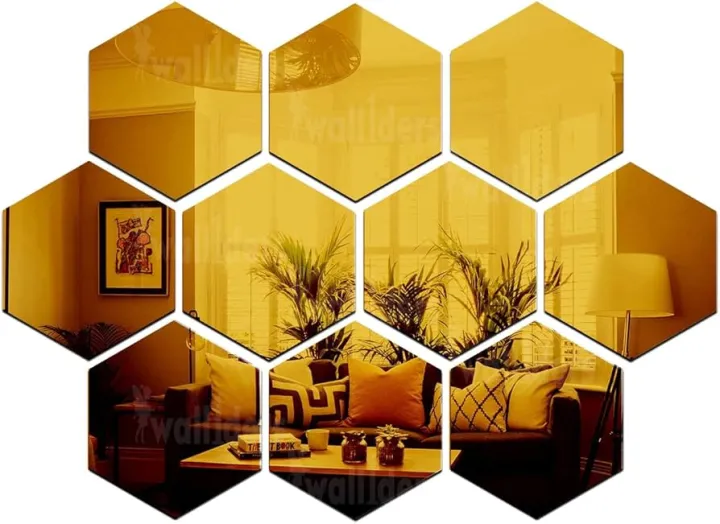 Hexagonal%20Acrylic%20Mirror%203D%20Wall%20Stickers%20Set%20-%20Creative%20Art%20Design%20for%20Bedroom%20&%20Office%20-%20Image%208