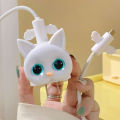 For Apple Iphone 18/20W Power Adapter Case Cute Cartoon Charger Case Cover for Iphone 14 13 12 Anti-break Data Cable Protectors. 