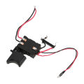 Electric Cordless Drill Trigger Switch - Speed Control Push Button Range DC 7.2V-24V. 