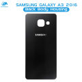 Samsung Galaxy A3 2016 Rear Back Body Casing Housing Replacement Battery Back Door For Samsung A3 2016 - Black. 