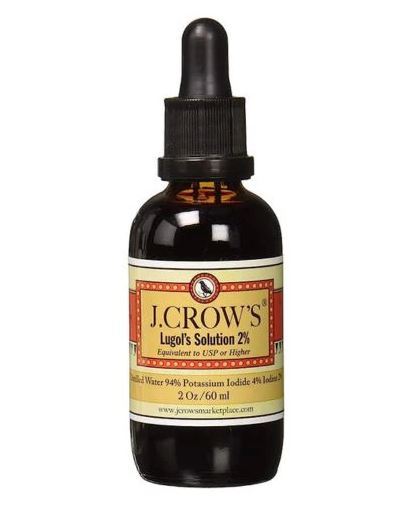 J Crow's Lugol's Solution 2%