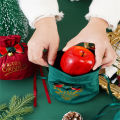 Portable Santa Claus Cloth Bag Gift Bag Candy Apple Bag Christmas Tree Decorations Home Table Decoration 2023 Christmas New Year Gift. 