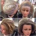 Self Streaking Highlight Cap with Hook, , Salon Reusable Hair Coloring Highlighting Dye Hat, Hair Frosting Tipping Cap. 