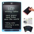 Basics Writing Tablet with 8.5-inch rainbow colour LCD screen and Stylus Pen for Kids & Adults. 