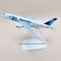 【AiBaby Store】NEW 16cm Alloy Metal Diecast Aircraft EGYPT Air 787 Airways Airplane Model Model Kids Gifts. 