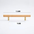 Wood Handle Cabinet Handles Kitchen Door Handle Wooden Cupboard Handles Drawer Knobs Wardrobe Handle for Furniture Hardware. 