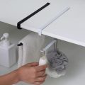 Door Cabinet Hanging Paper Towel Storage Rack Iron Cabinet Partition Layer Roll Paper Holder. 