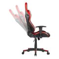 MXG GCH-01 Large Diamond Quilted PU with Headrest and Lumbar Support Gaming Chair Red/Black. 