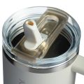 Stanley Cup Tumbler - 40oz Tumbler with Straw - Coffee Mugs - Flask Bottle Hot and Cold - Coffee Glass - Water Bottle for Girls - Mugs - Gym Bottle - Travel Accessories - Gift for Girls - 1200ml Stainless Steel Cup for Water, Ice Tea or Coffee. 