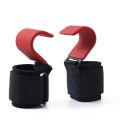 Weight Lifting Hook Grips With Wrist Wraps Hand-Bar Wrist Strap Gym Fitness Hook Weight Strap Pull-Ups Power Lifting Gloves. 