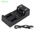 XY USB Port Dual Slot Universal Battery Charger For 3.7V 18650 26650 14500. 