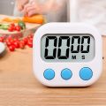 Digital Timer Large LCD Screen Countdown Timer Cooking Clock Alarm for Kitchen Back Stand. 