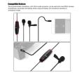 LensGo LYM-DM1 Double Mini Omni-directional Lavalier Condenser Microphone. 