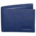 Leather Wallet For Men (NAVY BLUE) 100% ORIGINAL. 