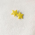Cute hairpin Cartoon hairpin Stylish hairpin Girl children hairpin One line hairpin Kawaii hairpin Star hairpin Yellow hairpin hairpin for Children hairpin Girls' accessories Summer hairpin wear. 
