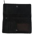 DEABOLAR Men's Long Style Wallet High-Grade PU Leather Wallet Detachable Black Wallet Coin Phone Purse. 