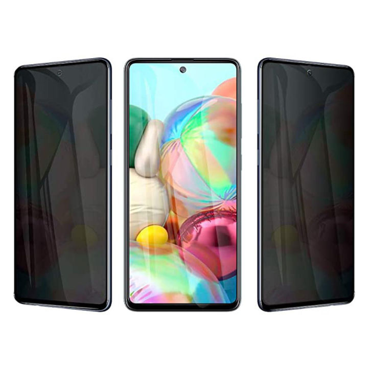 Infinix Note 12 Privacy Tempered Glass Screen Protector - 9D/10D Anti-Spy Full Screen, Edge to Edge