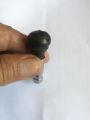 Pack of 10 - Chrome (Steel Covered) Tubeless Tyre valve nozzles - TR414 Valve Nozzle with metal cap for Car Wheel Tire. 