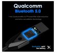 PALOVUE LinkFlow Qualcomm CSR aptX Low Latency Bluetooth 5.0 Audio Receiver Adapter Wireless Car Kit Music Streaming & HandsFree Calling for Car / Home Stereo Speakers 3.5mm Aux Jack  No Charging Needed Direct USB Powered. 
