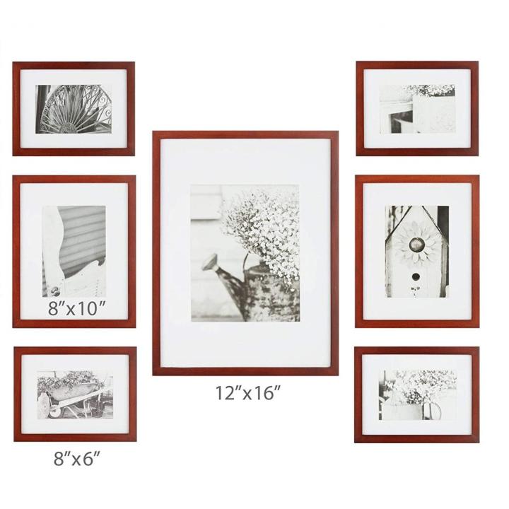 Large size Modern Minimalist Picture Frame Glass Front, Photo Frames For Wall and Table Decoration Photo Frames For Living Room Bedroom and Study Room