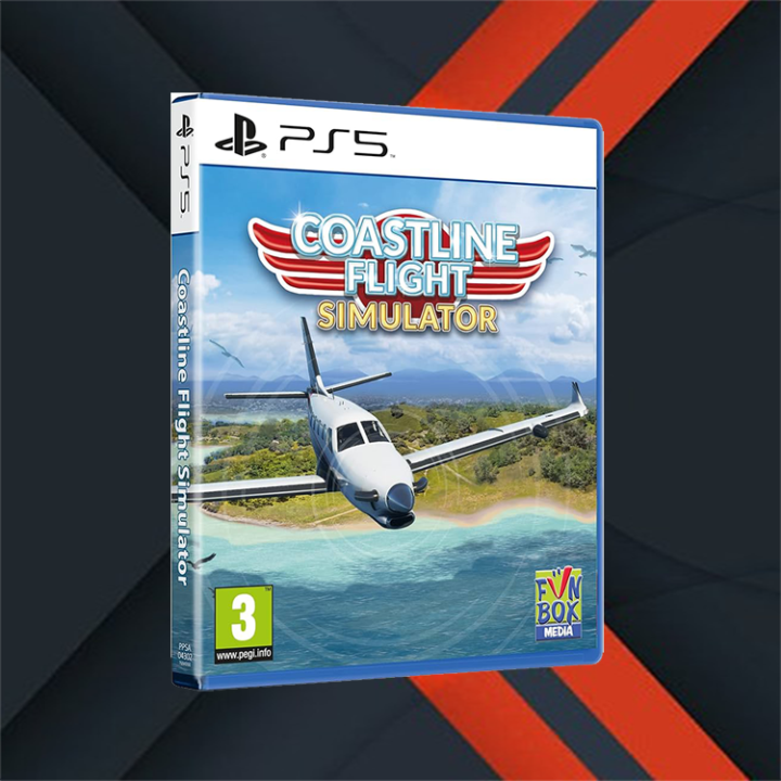 PLAYSTATION 5 DVD Coastline Flight Simulator PS5 GAME