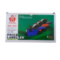 Saguan 8 Digit Price Tag Machine Labeller +Label Stickers Roll + 1 Ink Roller - Multicolour. 