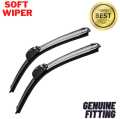 CAR WIPER RUBBER REPLACEMENT WINDSHIELD WIPER BLADE REFILL SILICONE RUBBER. 20 INCHES  Universal 2PCs. 