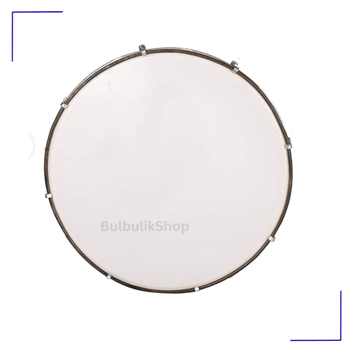 Duff%2012%20Inch%20Silver%20Frame%20%7C%20Islamic%20Musical%20Instrument%20for%20Naat,%20Mehfil%20Use%20%7C%20Premium%20Quality%20Deff%20-%20Image%203