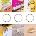 100Pcs 19Mm Loose Leaf Binder Rings Key Rings Book Rings Binder Rings for Scrapbook/Album/Craft. 