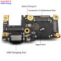 Charger Board Flex For Xiaomi Mi 11T / Mi 11T Pro USB Port Connector Dock Charging Flex Cable. 