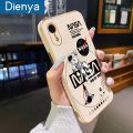 dienya For IPhone XR Case Fashion Tide Astronaut Nasa Luxury Plating Side Phone Cases Pattern Silicone Casing Full Back Cover Camera Protection Softcase. 