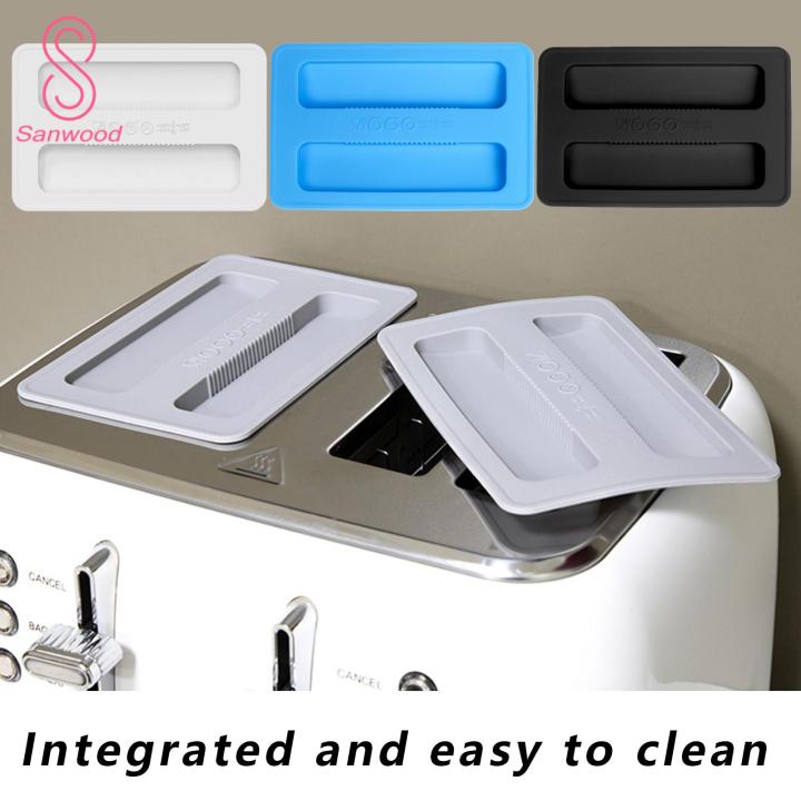 Toaster Dust Cover Silicone Toaster Cover Keep Bread Crispy Top Appliance Accessory for Sandwich Bread Machines