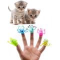 【FUN LIVE】 5PCS Colorful Rubber Monster Finger Puppets Fun Little Finger Monsters Soft Rubber Toys Puppets For Party Favors Bath Toys. 