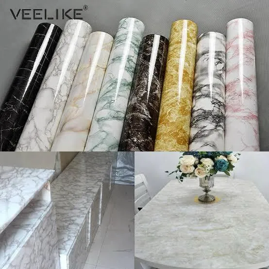 Marble%20Sheet%20Sticker%2060x100cm/200cm%20PVC%20Waterproof%20Self-Adhesive%20Wallpaper%20for%20Furniture%20-%20Image%203