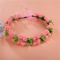Woman Headband New Style Headband Hair Accessories Flower Headband Flower Crown Hair Wreath Garland. 