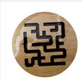 Circular Maze Ball Game For Kids Adults. 